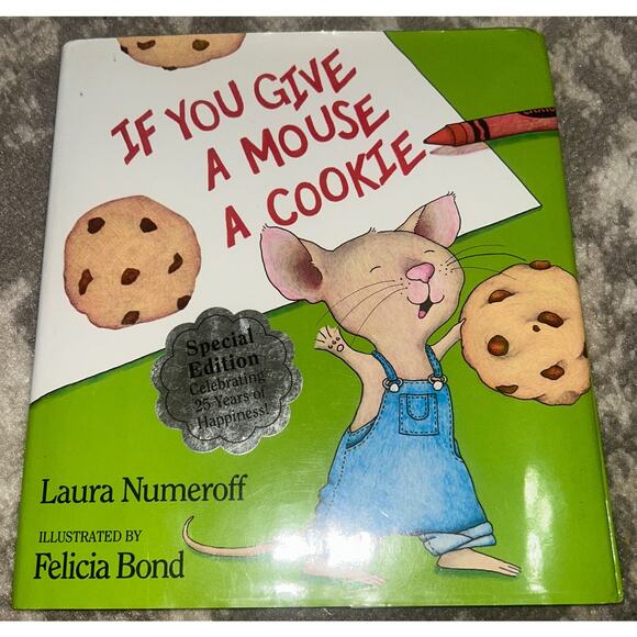 Posh Tot 'If You Give A Mouse A Cookie' Book & Pajamas - Picture 7 of 9